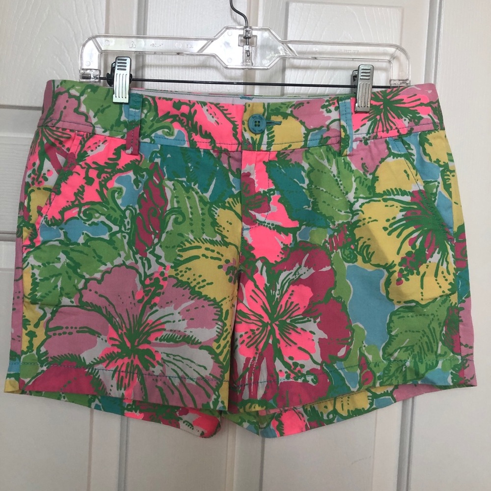 Lilly Pulitzer floral shorts